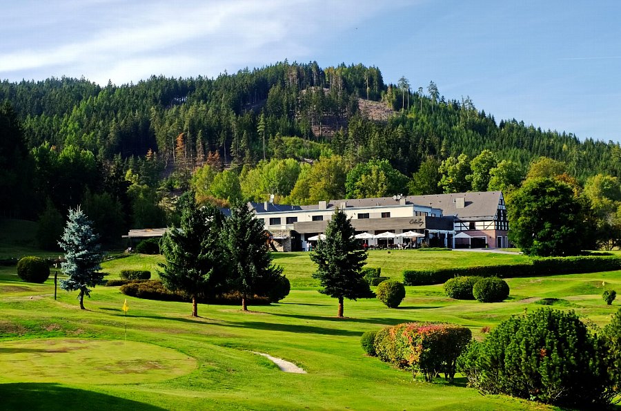 Klubovna golfového hřiště Cihelny